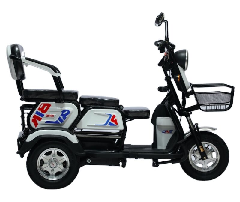 powerful comfortable electric tricycle city 3 wheel electric bike 45kmh intelligent remote control e-tricycle-kesanlun1 - Image 2