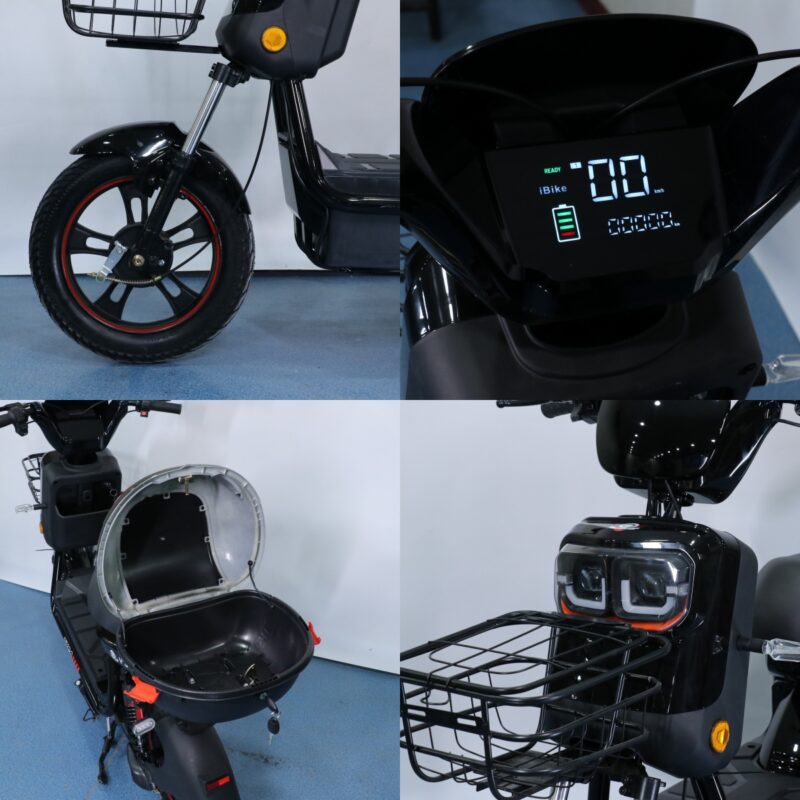 Popular 48v 20ah Electric Bicycle With Led Light E Bicycle Fast Speed 350 Watts Powerful Electric Bicycle -jiku - Image 3