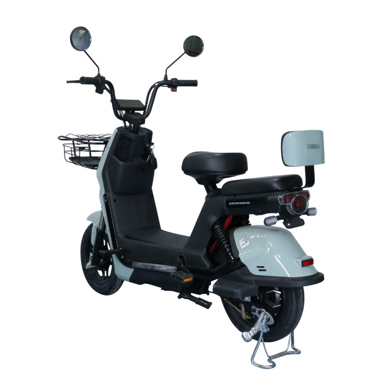 Wholesale mobility scooter 2 seats led Light 350w Brushless Hub Motors with Front Fold Footstep Electric Bike -h3 - Image 7