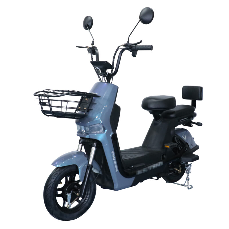 Wholesale mobility scooter 2 seats led Light 350w Brushless Hub Motors with Front Fold Footstep Electric Bike -h3 - Image 3
