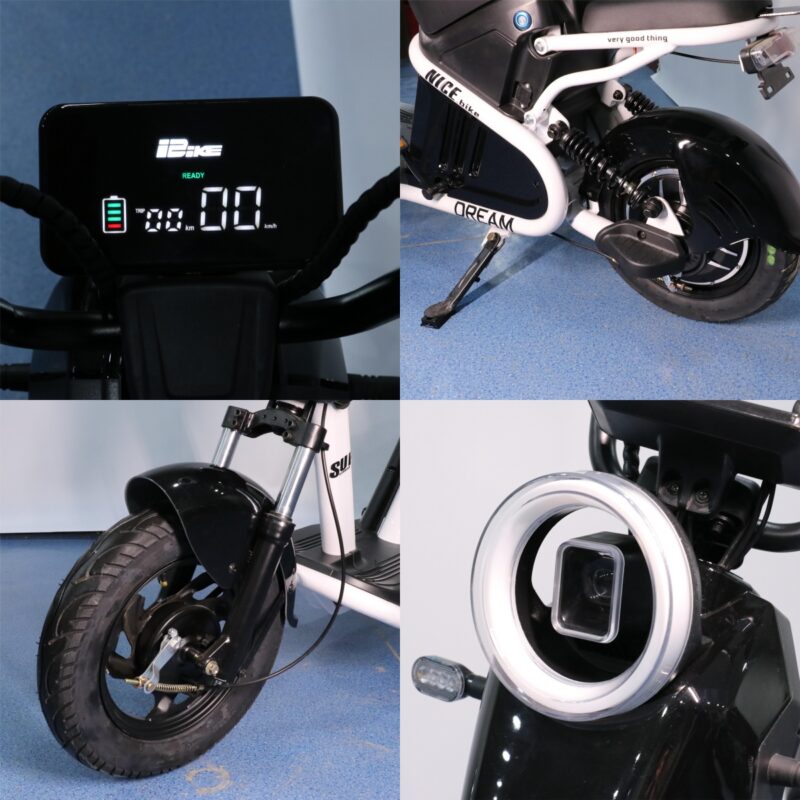 Newly 48V 20Ah Designed Cheap Electric Bike with Turning Signal Light 350W Electric Bicycle -halei - Image 3