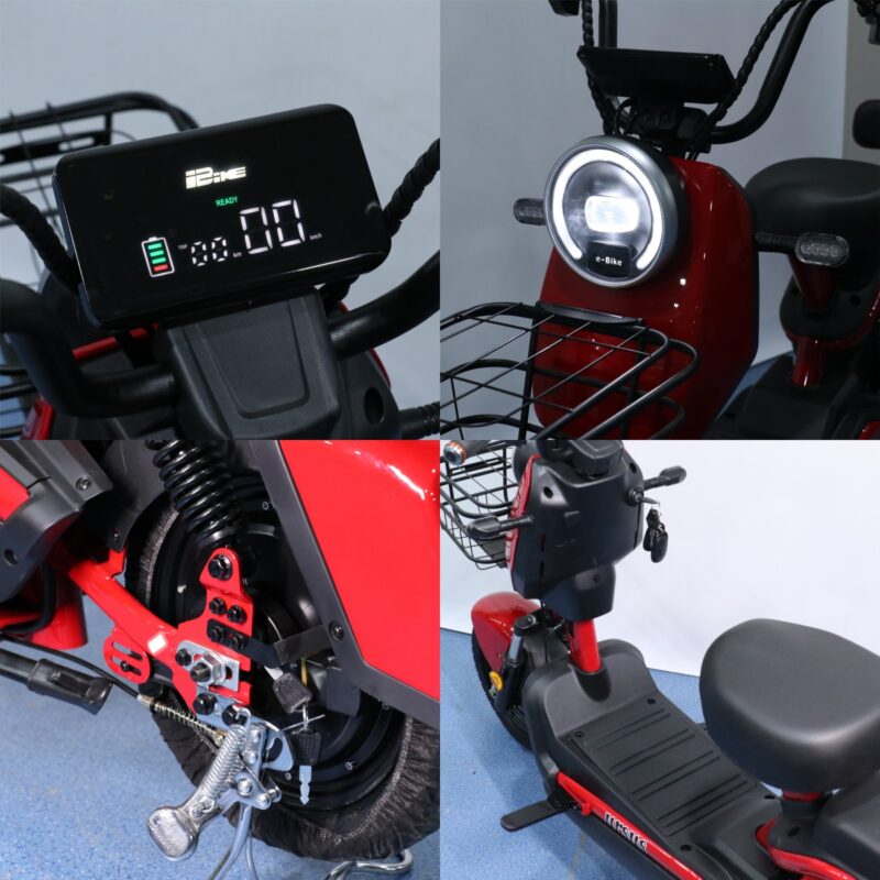 Wholesale cheap electric bike 48v 350w Classic e-bike designed for adults stylish electric vehicle mobility scooter -kuzhan - Image 9