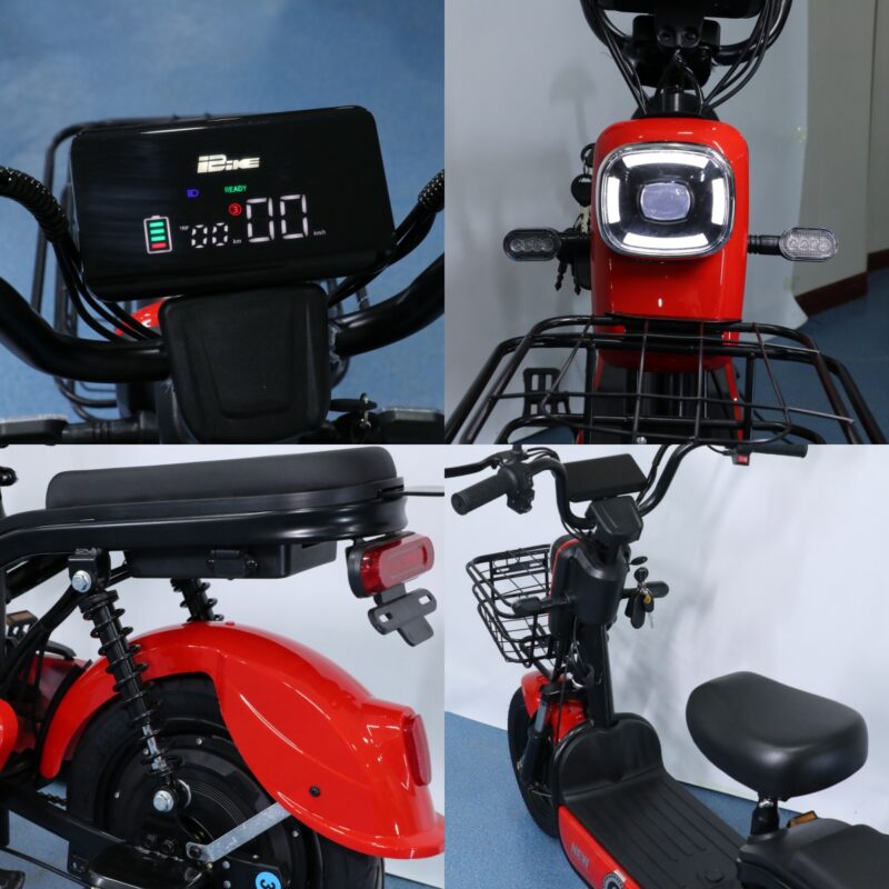Factory direct sales city leisure e-bicycle 48v 350w lead-acid battery intelligent remote control electric bike -kulinan1 - Image 10